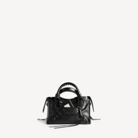 Siyah renkli kadın City bag mini