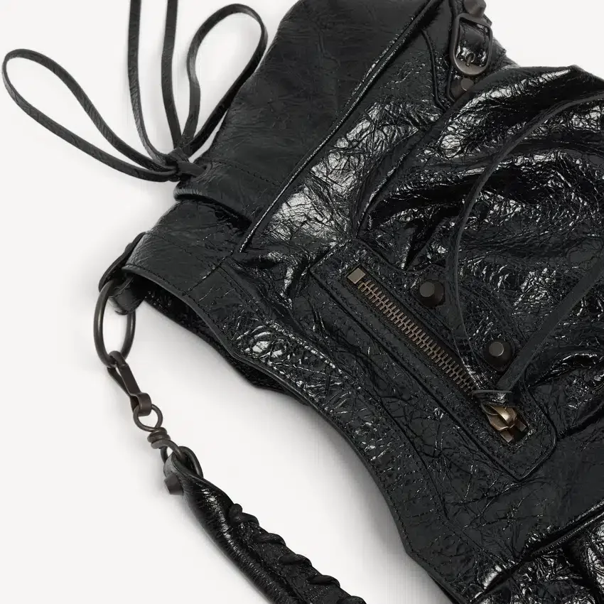 Siyah renkli kadın City küçük kova çanta Siyah renkli kadın City küçük kova çanta