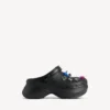 Siyah renkli kadın Crocs™ terlik jibbitz™ Siyah renkli kadın Crocs™ terlik jibbitz™