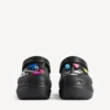 Siyah renkli kadın Crocs™ terlik jibbitz™ Siyah renkli kadın Crocs™ terlik jibbitz™