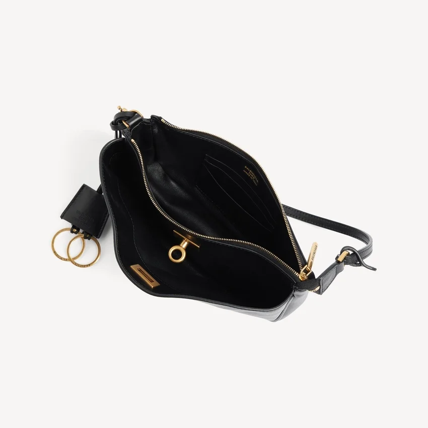 Siyah renkli kadın Rodeo askılı pochette Siyah renkli kadın Rodeo askılı pochette