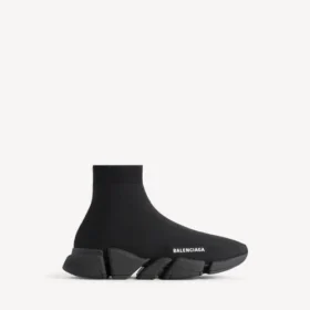 Erkekler için siyah Speed 2.0 geri dönüştürülmüş örgü Sneaker’lar