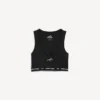 Siyah renkli kadın techwear sütyenli atlet Siyah renkli kadın techwear sütyenli atlet