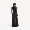Siyah renkli kadın techwear sütyenli atlet Siyah renkli kadın techwear sütyenli atlet