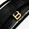 Siyah, zincirli Hourglass çantası Siyah, zincirli Hourglass çantası