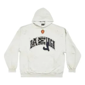 Skater Kapüşonlular Oversized “Beyaz” 739024TOVN39012