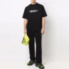 Slime Logo Tişört Orta Kesim “Siyah” 612966TLVF11069