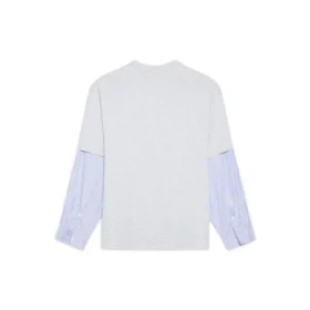 Slime Logolu Katmanlı Tişört “Gri” 671401TLVF11203