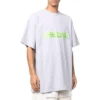 Slime Oversized Tişört “Gri Yeşil” 676589TLVF11203
