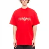 Slime Oversized Tişört “Kırmızı Beyaz” 676589TLVF16407