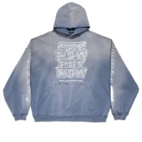 Snbn Kapüşonlu Sweatshirt “Mavi” 739024TQVE74108 Snbn Kapüşonlu Sweatshirt “Mavi” 739024TQVE74108
