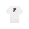 Sınırlı Sayıda Küçük Desenli Kısa Kollu Unisex Beyaz 612966TJVM99000