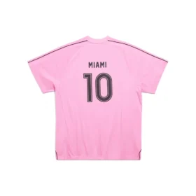 Soccer Serisi Miami Soccer Oversized Tişört “Pembe” 777705TPVR71401