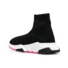 Speed 1.0 Geri Dönüştürülmüş Sneaker’lar “Siyah Fuşya” 587280W2DBB1586