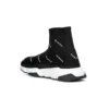 Speed 1.0 Sneaker’lar “Beyaz Logo Monogram Siyah Örgü” 597425W2DBF1015