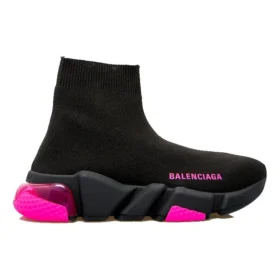 Speed 1.0 Sneaker’lar “Şeffaf Taban Siyah Floresan Pembe” 607543W2DBW1051 Speed 1.0 Sneaker’lar “Şeffaf Taban Siyah Floresan Pembe” 607543W2DBW1051