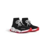 Speed 1.0 Sneaker’lar “Siyah Beyaz Kırmızı” 559351W1HP01000