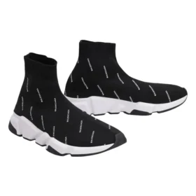 Speed 1.0 Sneaker’lar “Siyah Logo Baskılı” 506336W06501006