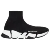 Speed 2.0 Sneaker’lar “Beyaz Tabanlı Parlak Siyah Örgü” 636833W2DC11091