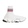 Speed 2.0 Sneaker’lar “Çizgili Beyaz” 674617W2F609467