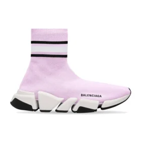 Speed 2.0 Sneaker’lar “Çizgili Pembe” 674608W2F605691 Speed 2.0 Sneaker’lar “Çizgili Pembe” 674608W2F605691