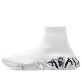 Speed 2.0 Sneaker’lar “Siyah Grafitli Beyaz Örgü” 617239W2DD42091