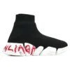 Speed 2.0 Sneaker’lar “Siyah Örgü ve Kırmızı Grafiti” 617239W2DD41096