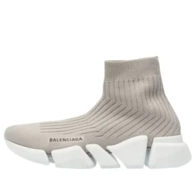 Speed 2.0 Spor Ayakkabı “Rib-Knit Açık Gri” 654020W2D811391