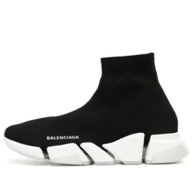 Speed 2.0 Spor Ayakkabı “Rib-Knit Black” 654020W2DI21091