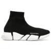 Speed 2.0 Spor Ayakkabı “Rib-Knit Black” 654020W2DI21091
