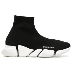 Speed 2.0 Spor Ayakkabı “Rib-Knit Black” 654020W2DI21091