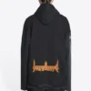 Speed Hunters Ters Kapüşonlu Oversized “Black Faded” 698156TMVD11000
