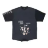 Speed Hunters Ters Tişört Oversized “Siyah Soluk” 698811TMVC90100