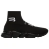 Speed Lt Futbol Sponsor Logolu Sneaker’lar “Siyah Örgü” 645734W2DBU1090