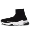 Speed Sneaker “Şeffaf Taban – Siyah” 607543W2DB61010
