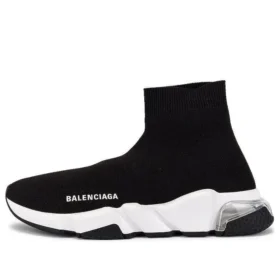Speed Sneaker “Şeffaf Taban – Siyah” 607543W2DB61010 Speed Sneaker “Şeffaf Taban – Siyah” 607543W2DB61010