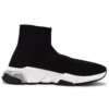 Speed Sneaker “Şeffaf Taban – Siyah” 607543W2DB61010
