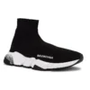 Speed Sneaker “Şeffaf Taban – Siyah” 607543W2DB61010