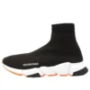 Speed Sneaker’lar “Siyah Floresan Turuncu” 587286W17041917