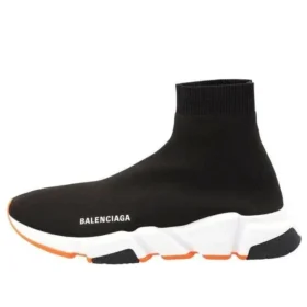 Speed Sneaker’lar “Siyah Floresan Turuncu” 587286W17041917
