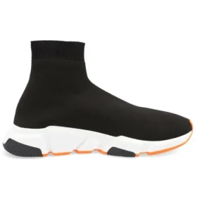 Speed Sneaker’lar “Siyah Floresan Turuncu” 587286W17041917