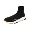 Speed Sneaker’lar “Siyah Floresan Turuncu” 587286W17041917