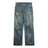 Süper Yıpranmış Bol Pantolon “Açık Mavi” 745248TNW014012