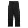 Süper Yıpranmış Bol Pantolon “Siyah” 745248TBP471363