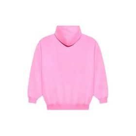 Sponsor Kapüşonlu Sweatshirt Pembe Kırmızı 578135TJVE15764