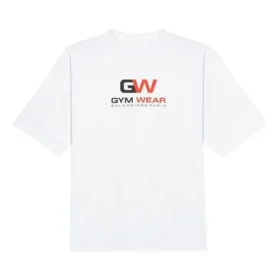 Spor Giyim Bol Kesim Kısa Kollu Beyaz 620941TIVD59000