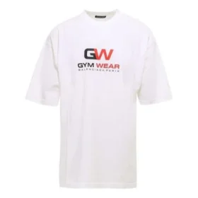 Spor Giyim Bol Kesim Kısa Kollu Beyaz 620969TIVD59000