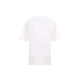 Spor Giyim Bol Kesim Kısa Kollu Beyaz 620969TIVD59000