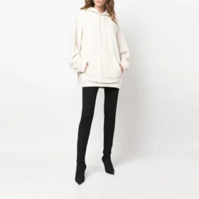Spor Tarzı Oversized İpli Kapüşonlu Kapüşonlular “Beyaz” 600583TLVA19080 Spor Tarzı Oversized İpli Kapüşonlu Kapüşonlular “Beyaz” 600583TLVA19080