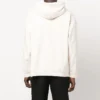 Spor Tarzı Oversized İpli Kapüşonlu Kapüşonlular “Beyaz” 600583TLVA19080
